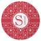 Atomic Orbit Round Rubber Backed Coaster (Personalized)
