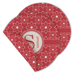 Atomic Orbit Round Linen Placemat - Double Sided (Personalized)