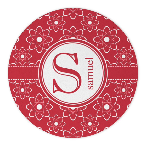 Atomic Orbit Round Paper Coaster - Approval