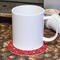 Atomic Orbit Round Paper Coaster - With Mug
