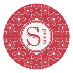 Atomic Orbit Round Stone Trivet (Personalized)