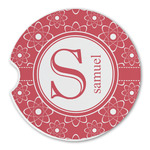 Atomic Orbit Sandstone Car Coaster - Single (Personalized)