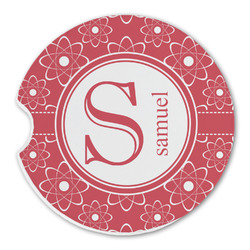 Atomic Orbit Sandstone Car Coaster - Single (Personalized)