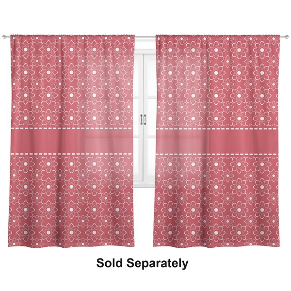 Atomic Orbit Sheer Curtains