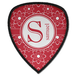 Atomic Orbit Iron on Shield Patch A w/ Name and Initial