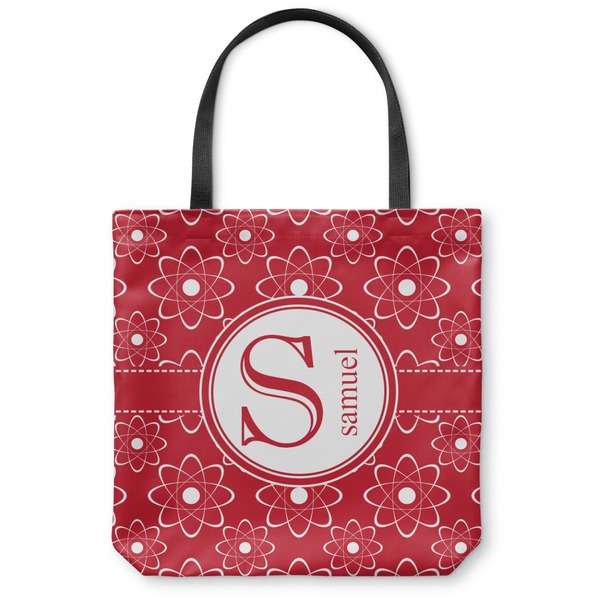 Custom Atomic Orbit Canvas Tote Bag (Personalized)