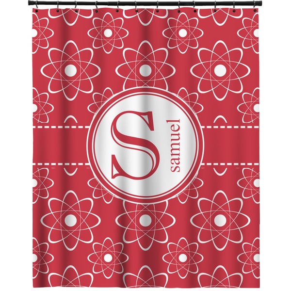 Custom Atomic Orbit Extra Long Shower Curtain - 70"x84" (Personalized)