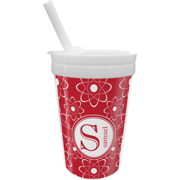 Custom Atomic Orbit Sippy Cup with Straw (Personalized)