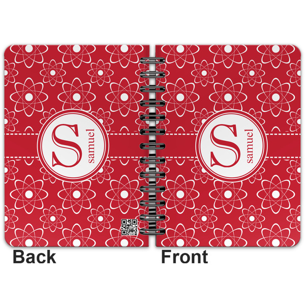 Atomic Orbit Spiral Journal 5 x 7 - Apvl