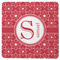 Atomic Orbit Square Rubber Backed Coaster (Personalized)