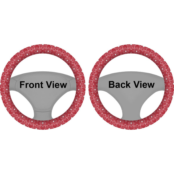 Atomic Orbit Steering Wheel Cover- Front and Back