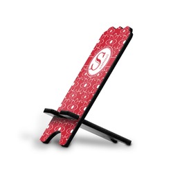 Atomic Orbit Stylized Cell Phone Stand - Small w/ Name and Initial