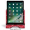 Atomic Orbit Stylized Tablet Stand - Front with ipad