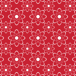 Atomic Orbit Fabric by the Yard