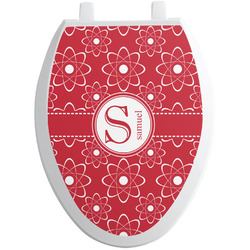 Atomic Orbit Toilet Seat Decal - Elongated (Personalized)