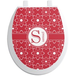 Atomic Orbit Toilet Seat Decal (Personalized)