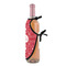 Atomic Orbit Wine Bottle Apron - DETAIL WITH CLIP ON NECK