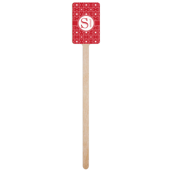 Atomic Orbit Wooden 6.25" Stir Stick - Rectangular - Single Stick