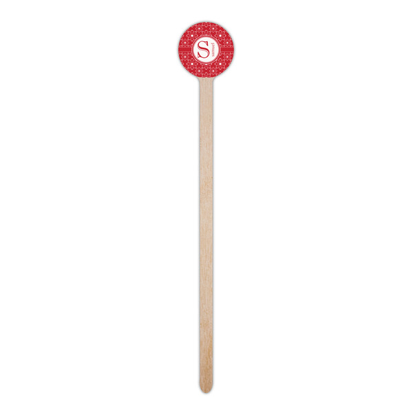 Atomic Orbit Wooden 6" Stir Stick - Round - Single Stick