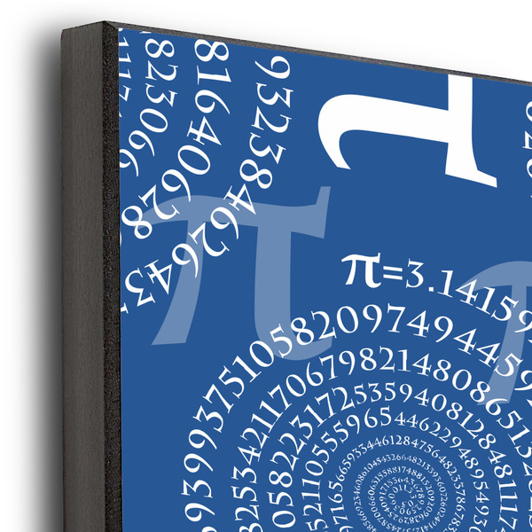 PI 16x20 Wood Print - Closeup