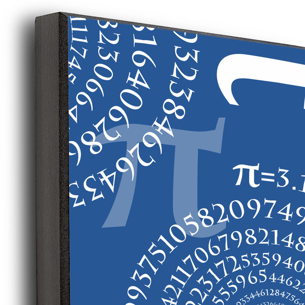 PI 20x24 Wood Print - Closeup