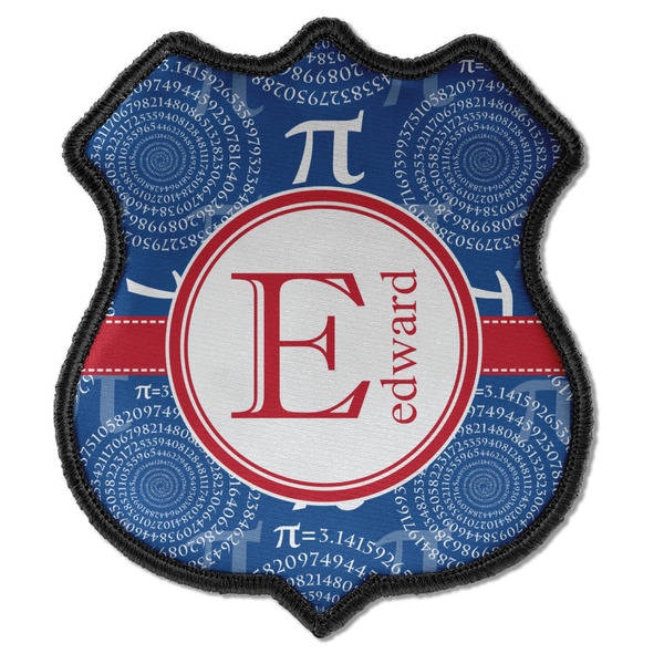 Custom PI Iron On Shield Patch C w/ Name and Initial