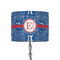 PI 8" Drum Lampshade - ON STAND (Fabric)