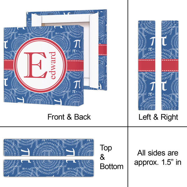 PI 8x8 - Canvas Print - Approval