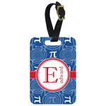 PI Metal Luggage Tag w/ Name and Initial