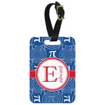 PI Metal Luggage Tag w/ Name and Initial