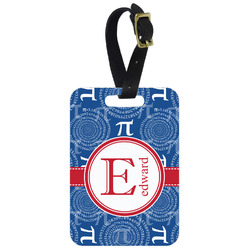 PI Metal Luggage Tag w/ Name and Initial