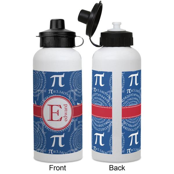 PI Aluminum Water Bottle - White APPROVAL