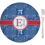 PI 8" Glass Appetizer / Dessert Plates - Single or Set (Personalized)