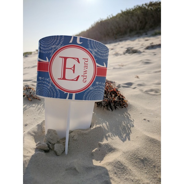 PI Beach Spiker white on beach with sand