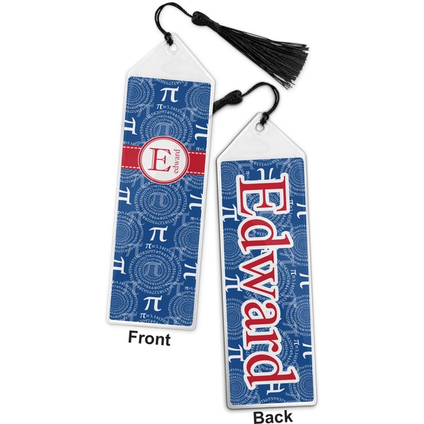 PI Bookmark with tassel - Front and Back