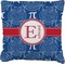 PI Faux-Linen Throw Pillow 18" (Personalized)