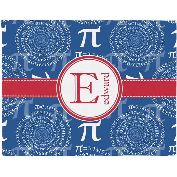 Custom PI Woven Fabric Placemat - Twill w/ Name and Initial