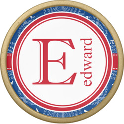 PI Cabinet Knob - Gold (Personalized)