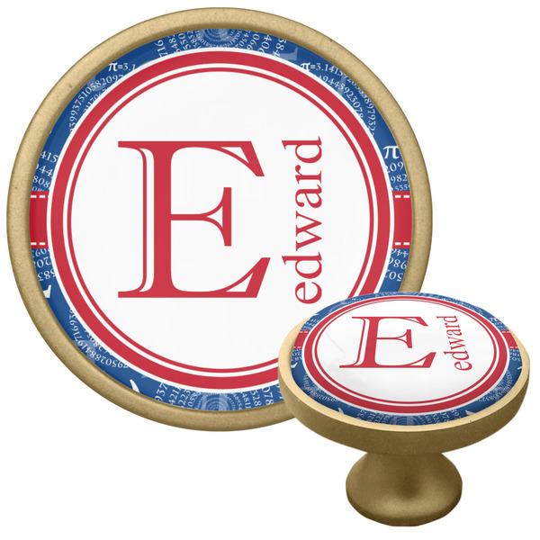 PI Cabinet Knob - Gold - Multi Angle