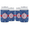 PI Can Cooler (12 oz) - Set of 4 w/ Name and Initial