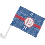 PI Car Flag - Small w/ Name and Initial