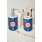 PI Ceramic Bathroom Accessories - LIFESTYLE (toothbrush holder & soap dispenser)