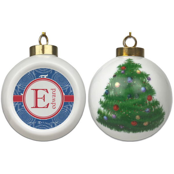 PI Ceramic Christmas Ornament - X-Mas Tree (APPROVAL)