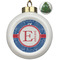 PI Ceramic Ball Ornament - Christmas Tree (Personalized)