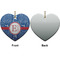 PI Ceramic Flat Ornament - Heart Front & Back (APPROVAL)