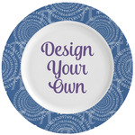 PI Ceramic Dinner Plates (Set of 4) (Personalized)