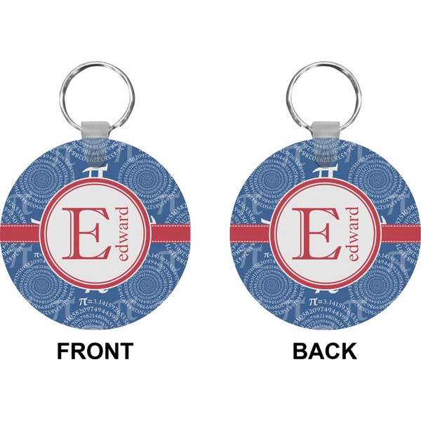 PI Circle Keychain (Front + Back)
