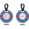 PI Circle Luggage Tag (Front + Back)