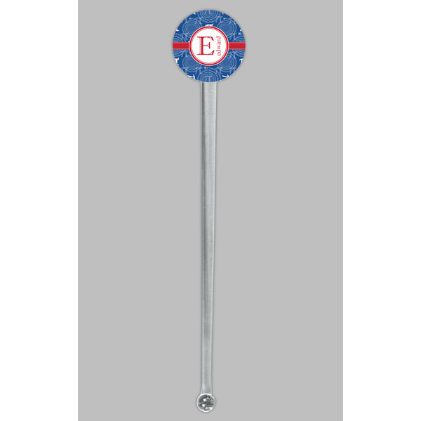 PI Clear Plastic 7" Stir Stick - Round - Single Stick