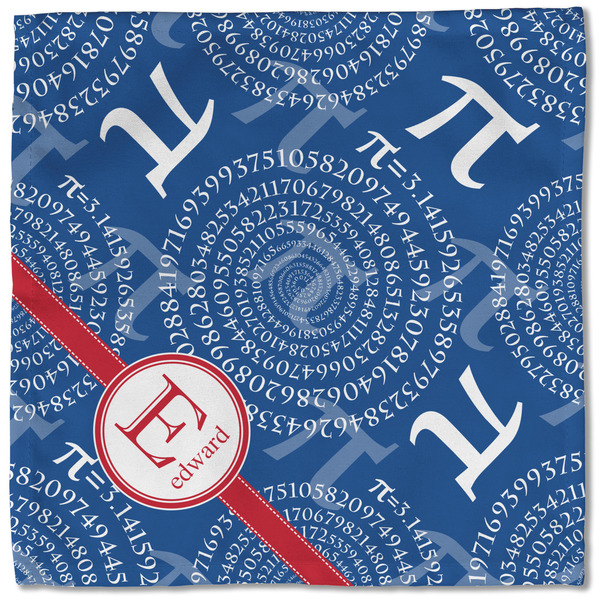 PI Cloth Napkins - Personalized Lunch (Single Full Open)